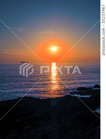 12月在京南町摩托納岬的落日 85255467