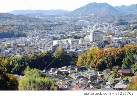 View from Bishamondai, Asaminami Ward, Hiroshima in late autumn View from Bishamondai, Asaminami Ward, Hiroshima in late autumn 85255702