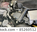 Car maintenance in the hood Engine room 85260512