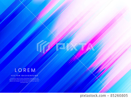 Abstract blue, white and pink diagonal lines background. Abstract blue, white and pink diagonal lines background. 85260805