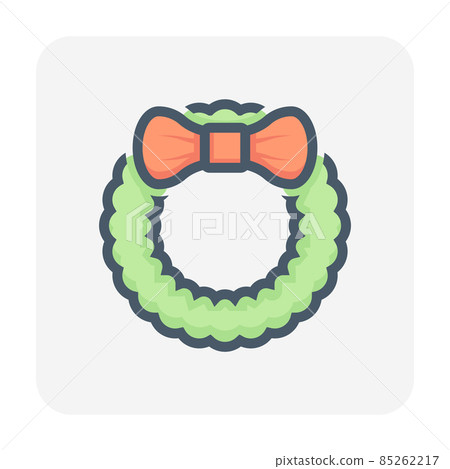 Garland vector icon. Garland vector icon. 85262217