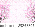 Cherry blossoms dyed in pink 85262295