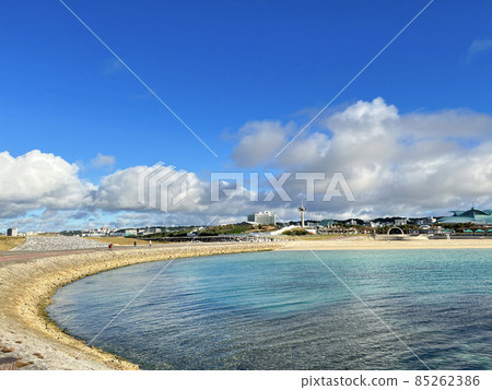 Scenery of Okinawa Ginowan Seaside Park Scenery of Okinawa Ginowan Seaside Park 85262386