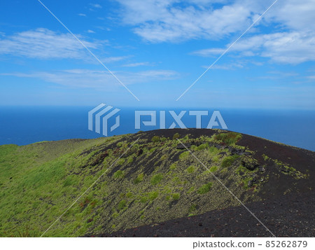Miyakejima 火山 Oyama 風景 Miyakejima 火山 Oyama 風景 85262879