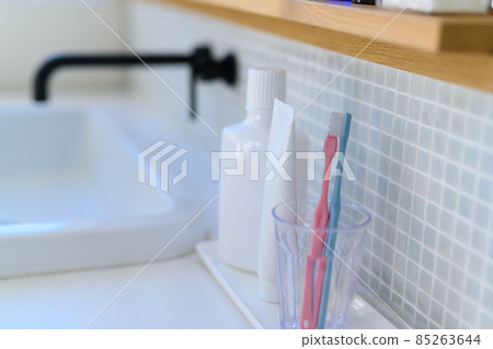 牙刷 牙膏 刷牙 85263644