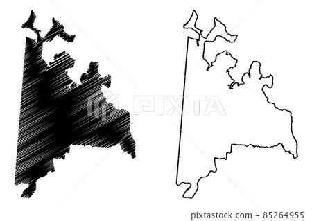 Ciudad del Este City (Republic of Paraguay, Alto Parana Department) map vector illustration, scribble sketch City of Ciudad del Este map Ciudad del Este City (Republic of Paraguay, Alto Parana Department) map vector illustration, scribble sketch City of Ciudad del Este map 85264955