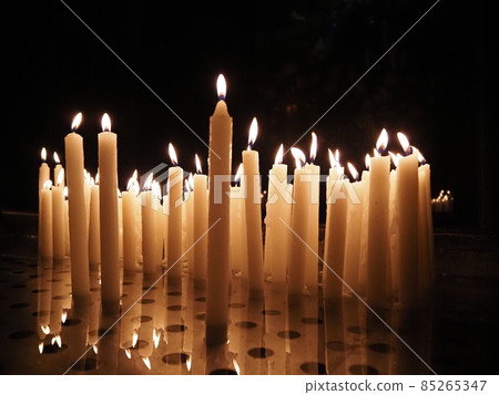 church votive candles white flames church votive candles white flames 85265347