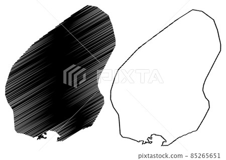 Gaborone City (Republic of Botswana, South-East District) map vector illustration, scribble sketch City of Gaborone map Gaborone City (Republic of Botswana, South-East District) map vector illustration, scribble sketch City of Gaborone map 85265651