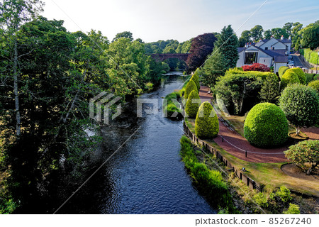 Medieval Brig ODoon at the Burns National Heritage Park in Alloway 85267240