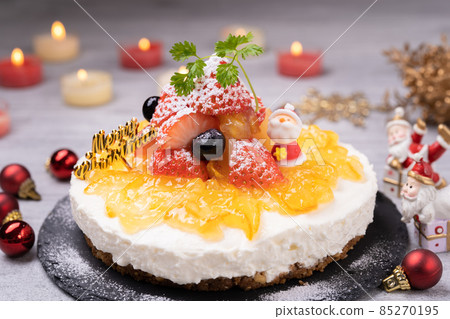 Christmas homemade cake 85270195