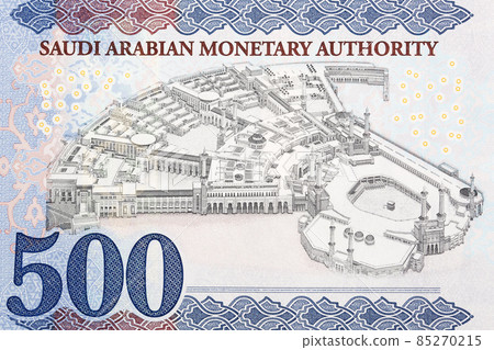 View of elaborate structure with multiple towers from money View of elaborate structure with multiple towers from money 85270215