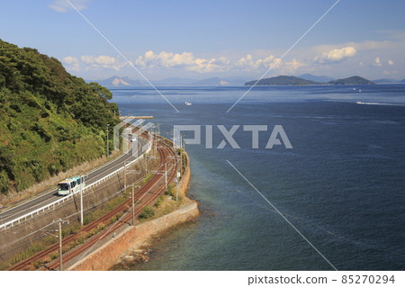 從索橋看到的保長交通巴士 從索橋看到的保長交通巴士 85270294