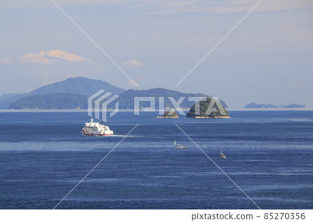 從索橋看到的瀨戶內島 85270356