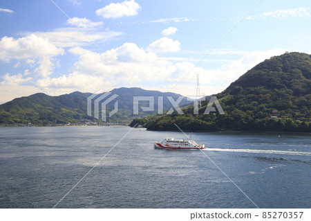 從索橋看到的瀨戶內島 85270357