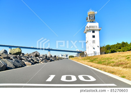 若洲海濱公園/自行車道（東京都江東區）[2021.12] 85270603