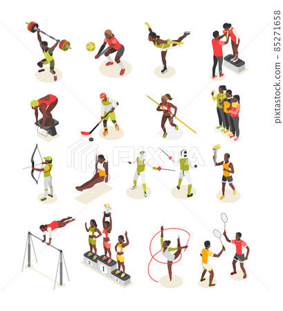 Sport Day Icons Collection 85271658