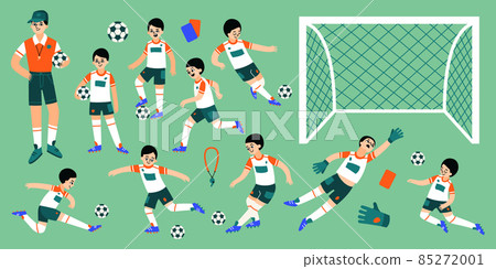 Football Flat Set 85272001