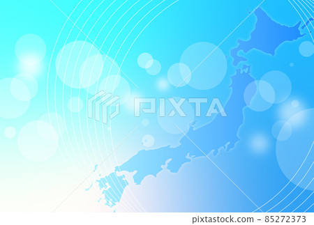 藍色漸變背景商業生態形象 85272373
