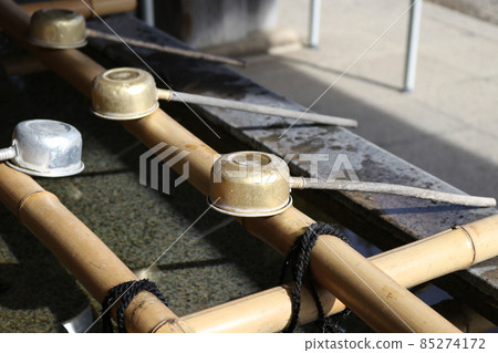 Chozuya at the shrine Chozuya at the shrine 85274172