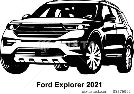 Suv Car - 4x4, off-road pickup truck vector Suv Car - 4x4, off-road pickup truck vector 85276992