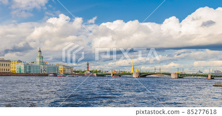 Panorama of Saint Petersburg Leningrad city 85277618