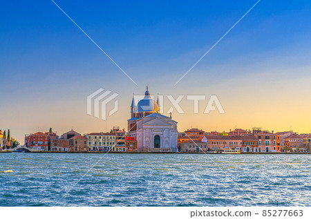 Chiesa del Santissimo Redentore catholic church and row of buildings 85277663