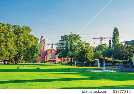 Wiesbaden Hauptbahnhof central railway station 85277813