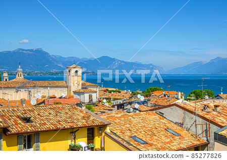 Aerial panoramic view of Desenzano del Garda Aerial panoramic view of Desenzano del Garda 85277826