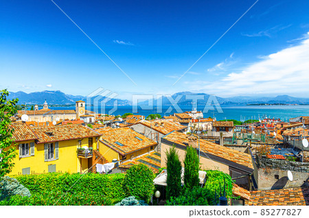 Aerial panoramic view of Desenzano del Garda Aerial panoramic view of Desenzano del Garda 85277827