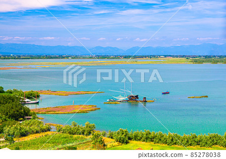 Aerial view of Torcello islands 85278038