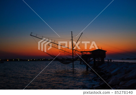 Traditional fishing station house Traditional fishing station house 85278140