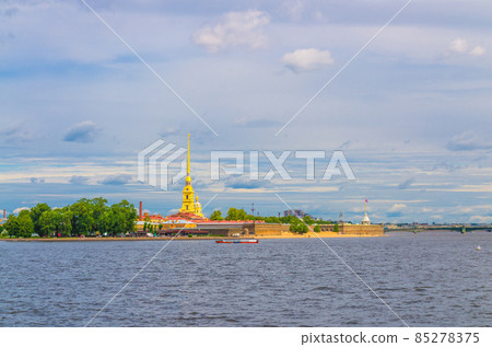 The Peter and Paul Fortress citadel, Saints Peter and Paul Cathedral Orthodox church The Peter and Paul Fortress citadel, Saints Peter and Paul Cathedral Orthodox church 85278375