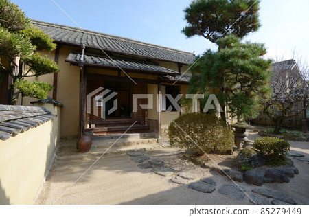 備中高橋武士宅邸舊織裡家族岡山縣式台高橋市 85279449