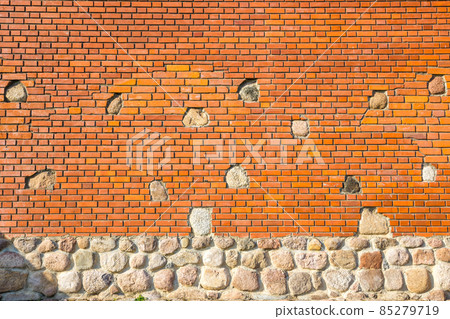 Brick texture for the background. High quality photo Brick texture for the background. High quality photo 85279719