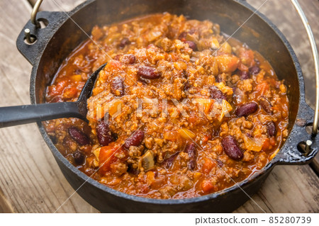 Chili beans Chili con carne Chili beans Chili con carne 85280739