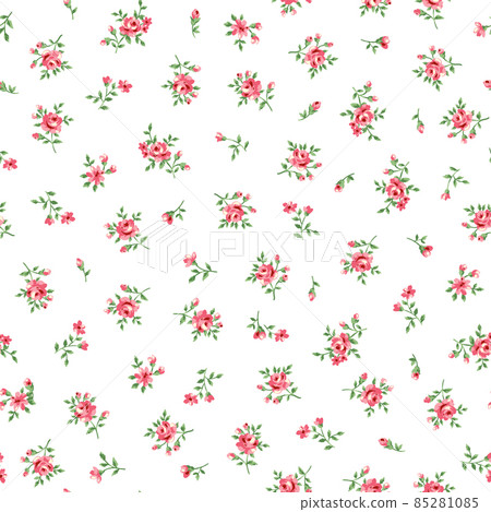 Seamlessly continuous floral pattern, 85281085