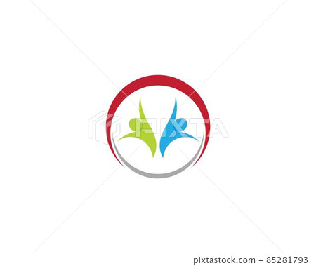 Teamwork vector icon-插圖素材 [85281793] - PIXTA圖庫