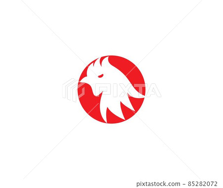 Rooster vector icon 85282072