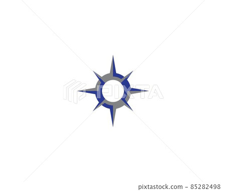 Compass symbol vector icon 85282498