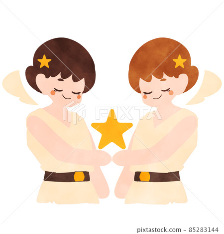 Gemini illustration material 85283144