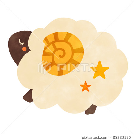 Aries illustration material 85283150
