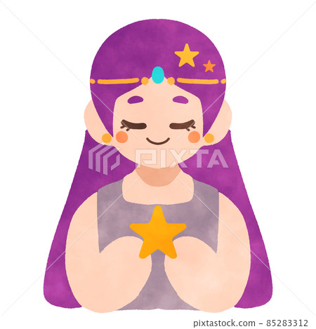 Virgo illustration material Virgo illustration material 85283312
