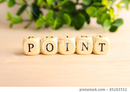 Point (POINT) characters and text materials 85283552