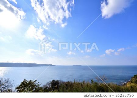 Saga Prefecture Genkai Town Wind Scenery near the nuclear power plant 85283750