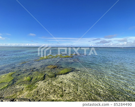 沖繩浦添西海岸卡米吉風光 沖繩浦添西海岸卡米吉風光 85284490