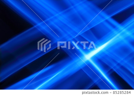 Abstract photo material, blue light line on a black background Abstract photo material, blue light line on a black background 85285284