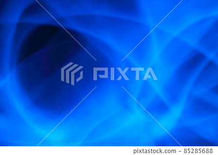 Abstract photo material, blue fantastic light on a black background Abstract photo material, blue fantastic light on a black background 85285688