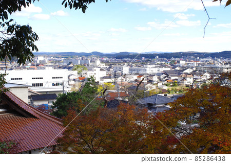 三好市的紅葉風景 三好市的紅葉風景 85286438