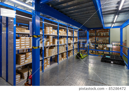 [Logistics] Logistics warehouse shelves 85286472