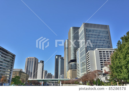 Nakanoshima，大阪都市風景 85286578